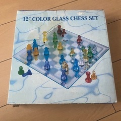 チェス　ガラス製