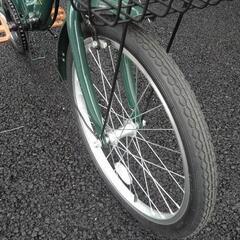 中古自転車 3040 美品！ 購入後半年 20インチ 6段ギヤ ワイヤー錠