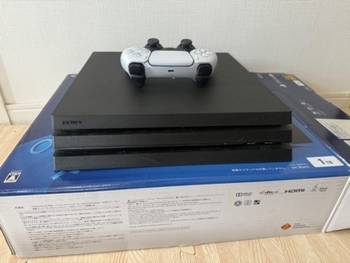 専門ショップ PS4 PRO(1TB)＋ゲーミングモニタその他セット※箱無し 