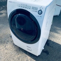 ♦️SHARPドラム式電気洗濯乾燥機【2018年製】ES-S7C-WL