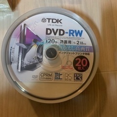 TDK  DVD-RW120分 