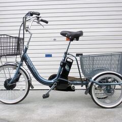 札幌市/清田区 PELTECH/ペルテック 電動アシスト三輪車 TDR-163L 前輪