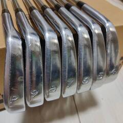 【レンタル可】美品！ ゴルフクラブ アイアンセット PRGR プロギア TR 900　4I～9I・P です。