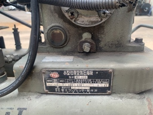 エンジンコンプレッサー NCT-400 ディーゼル セル付き
