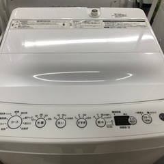 洗濯機、4.5kg、2022年