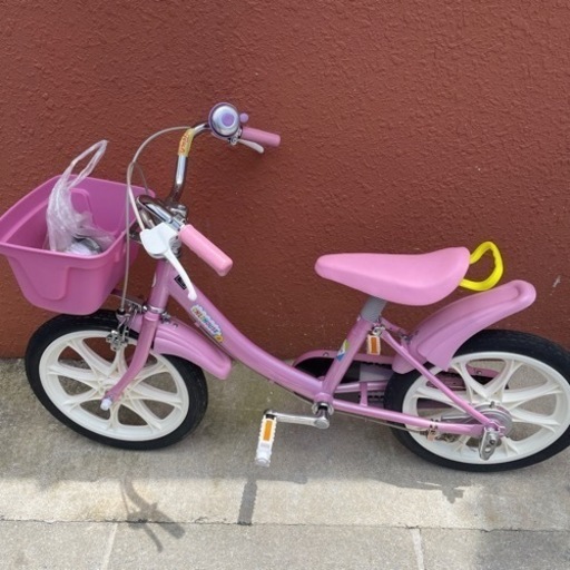 多少のサビあり【チャイルドハウス】【子供用自転車】【16インチ】クリーニング済み【管理番号10705】
