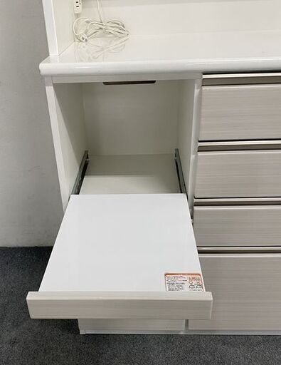 【けいたん】ニトリ キッチンボード 食器棚　Nポスティア100KB ニトリ キッチンボード モデル ポスティア 100KB 幅100.5cm 奥行き50cm