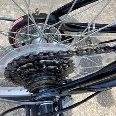 【取引中】【美品】6段ギア 折りたたみ自転車