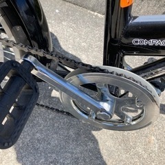 【取引中】【美品】6段ギア 折りたたみ自転車