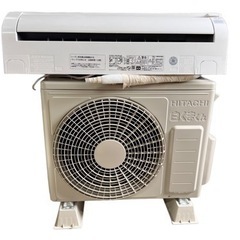 ＊HITACHI 日立ルームエアコン RAS-A22D 2015年 室外機 HITACHI 日立 エアコン RAS-A22D 2013年製トレファク上福岡