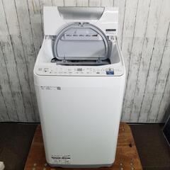 【特価品】2021年製品❗シャープ 縦型洗濯乾燥機 ES-T5E...