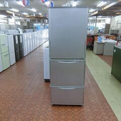 ID 240216　冷蔵庫３ドア　350L　シャープ　２０１９年...