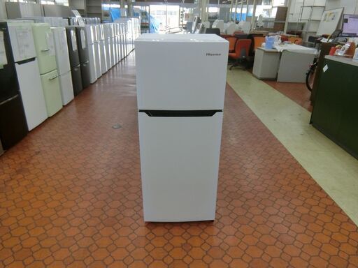 ID 178359　冷蔵庫２ドア　120L　ハイセンス　２０２０年　HR-B1201