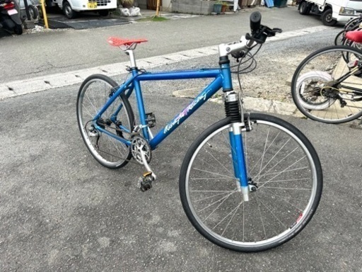 26インチMTBクロスバイク、SHIMANO24段変速