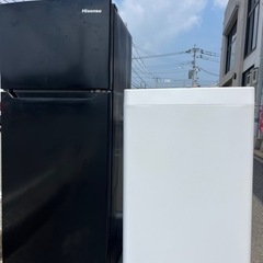 値下げしました。福岡市配送設置無料　高年式冷蔵庫、洗濯機セット