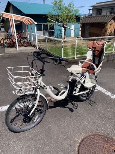 【受け渡し決定\n】子乗せ電動自転車