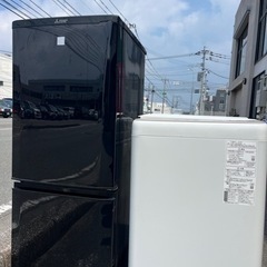 福岡市配送設置無料 三菱冷蔵庫、パナソニック洗濯機セット