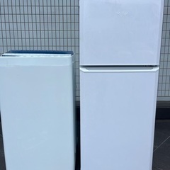 福岡市配送設置無料　冷蔵庫、洗濯機セット