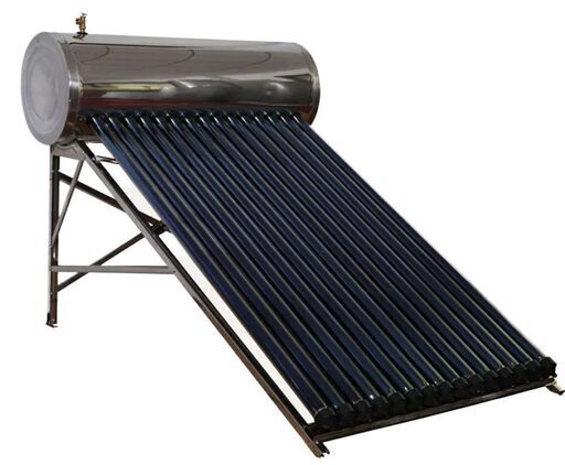 引き取り限定ヒートパイプ真空管式太陽熱温水器【水道直圧タイプ】200L 