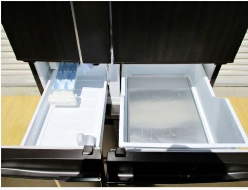 訳アリ 激安 MITSUBISHI 6ドア ファミリー 冷蔵庫 520L MR-JX52W-RW