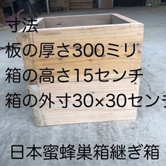 日本蜜蜂重箱式巣箱二段