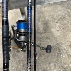 釣竿サーフ＆ジギング（2分割）ダイワリール＆シマノリール