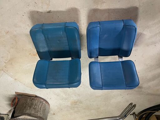 ボート用イス、座席、シート　2個セット 値下げしました
