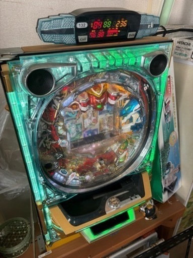 CRフィーバー創聖のアクエリオンMF-TVパチンコ実機　家庭用電源 三共 SANKYO