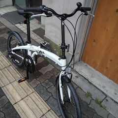 Cyima Connect[サイマ コネクト]20吋 折り畳み自転車 アルミ/外装6段/ノーブルホワイト