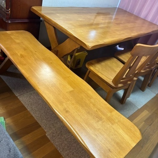 家具 ダイニングセット　６人がけ