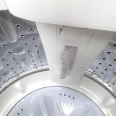 【配達&設置可】SHARP 洗濯機 5.5kg  風乾燥機能 ES-GE5C-W