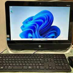 HP 大画面一体型PC Office/Corei3/HDD/6GB