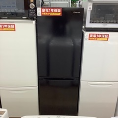 ［安心の1年保証付き］Hisenseの2ドア冷蔵庫のご紹介です！
