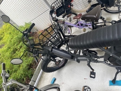 自転車にもなる電動原付バイク