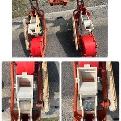 サン機工 ベルト式 施肥 シーダ 播種機 さばける号 2連 トラクター用