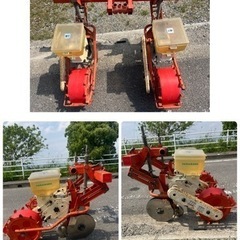 サン機工 ベルト式 施肥 シーダ 播種機 さばける号 2連 トラクター用