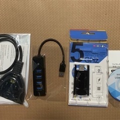 HDMIポートケーブル・USBポート増設ケーブル・無線Wi-Fi...