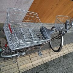 [MARUISHI]CONCISE(コンサイス)26吋ファミリーサイクル 内装3段/LEDオート/ブラウン