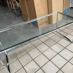ガラス ローテーブル オシャレ インテリア サロン 0507-90