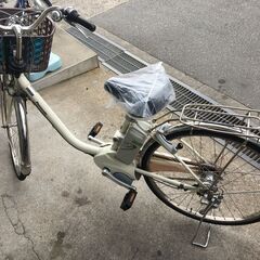 地域限定送料無料 パナソニック ビビ DX 13,2AH 新基準 子供乗せ 白