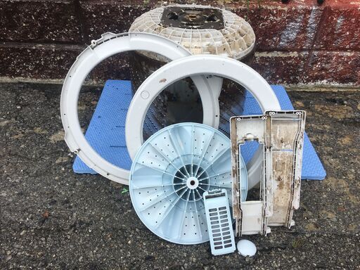 2020年製 ハイセンス8.0K洗濯機 DDモーター 分解クリーニング済み  