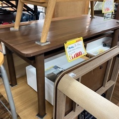 無印良品　テーブル　ウォールナット（B5-16）