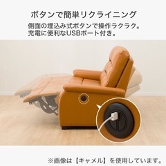 【運搬可】ニトリ リクライニングソファ【Nビリーバ Nシールド】