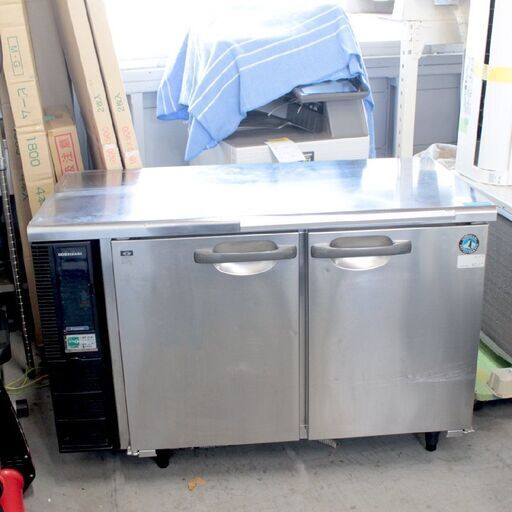 T970)【東京・神奈川限定配送】ホシザキ 業務用 255L テーブル型冷凍庫 2015年製 FT-120PNE1 単相100V 両開き 店舗 厨房 参考82万
