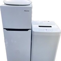 冷蔵庫＆洗濯機セット