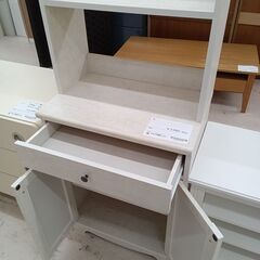 ★ジモティ割あり★  棚 ホワイト W59×D39.5×H121.5 クリーニング済み TC2789