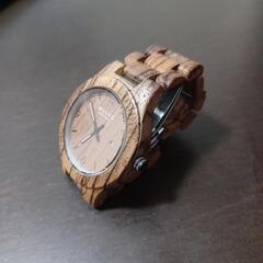 木製腕時計　服/ファッション アクセサリー