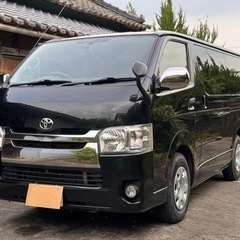 【ネット決済】トヨタ　ハイエース　DX GLパッケージ　黒メタ ...