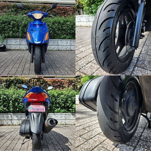 格安！ 快速SUZUKIアドレスV125S YSS製サス 社外グリップ/レバー 自賠責付☆東京/大田区【下取OK】 格安！ 快速SUZUKIアドレスV125S YSS製サス 社外グリップ/レバー