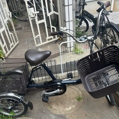お値段相談可】電動アシスト三輪車 パナソニック